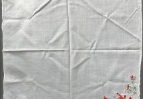 Lenço Bordado da Madeira Homem, Branco, Novo/Original